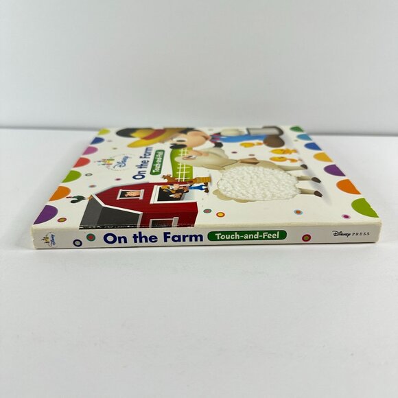 2/$6 Disney On the Farm Touch-and-Feel book (Board Book) - Picture 5 of 12